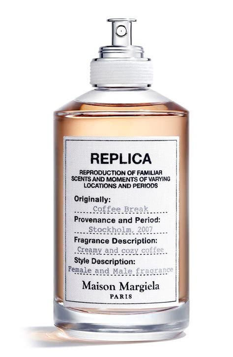 replica coffee break perfume|margiela coffee break.